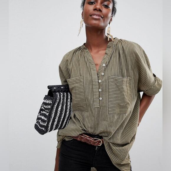 Free People Tops - Free People For Keeps Oversize Tunic sz S